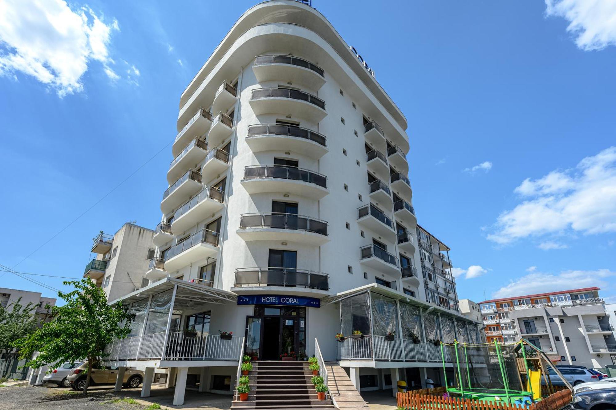 Hotel Coral Eforie Nord Exteriör bild