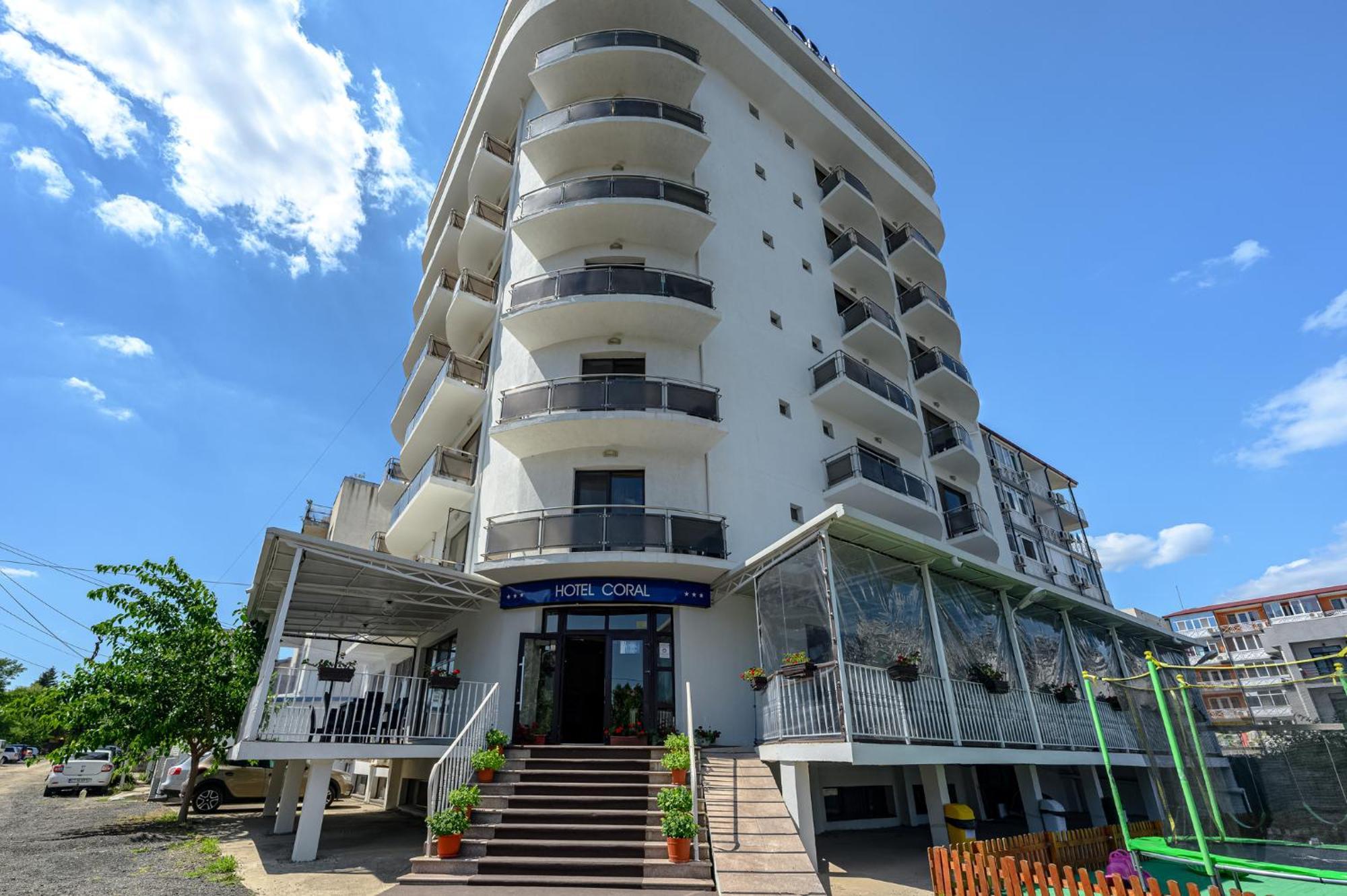 Hotel Coral Eforie Nord Exteriör bild